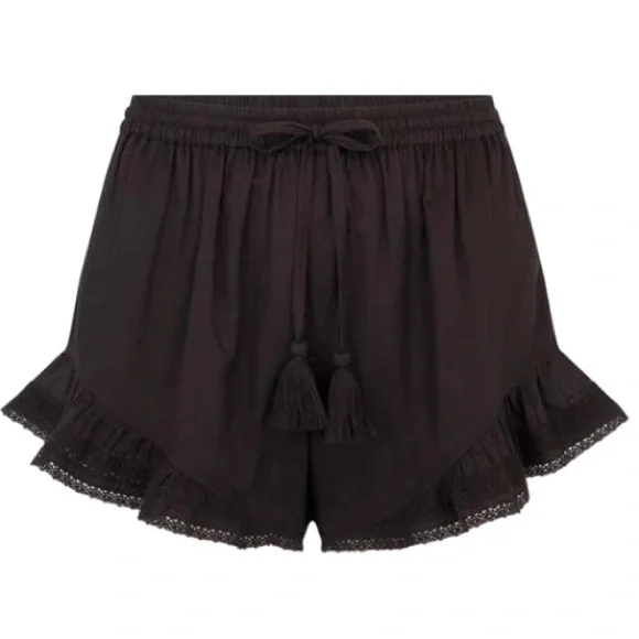 🆕✨ SPELL & The Gypsy Collective Dove Lace Shorts Midnight 🖤 - Picture 6 of 7